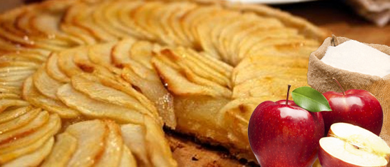 Receta: Tarta Normanda con manzanas